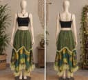 Solmira Meadow Mosaic Skirt