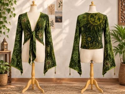 Mystic Solstice Wrap Top